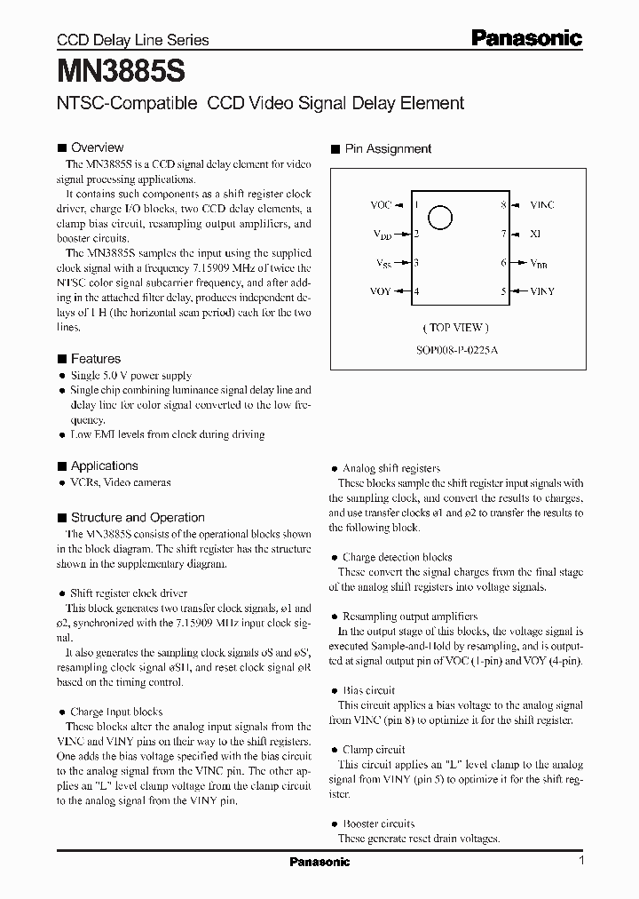 MN3885S_235004.PDF Datasheet