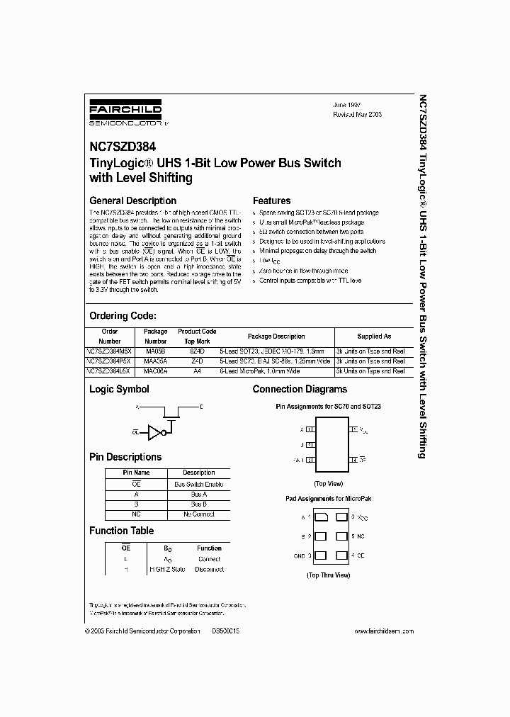 NC7SZD384_214691.PDF Datasheet