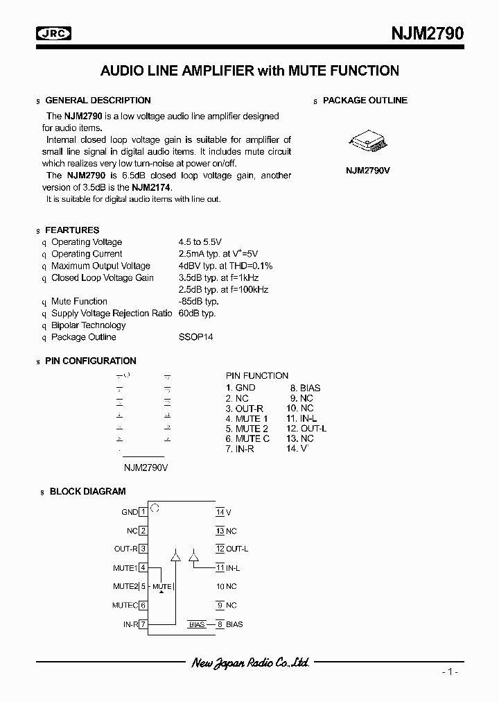 NJM2790_226764.PDF Datasheet