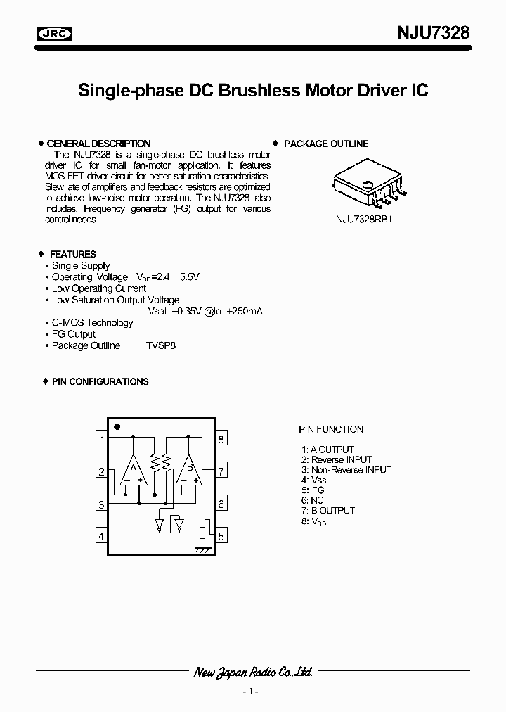 NJU7328_233161.PDF Datasheet