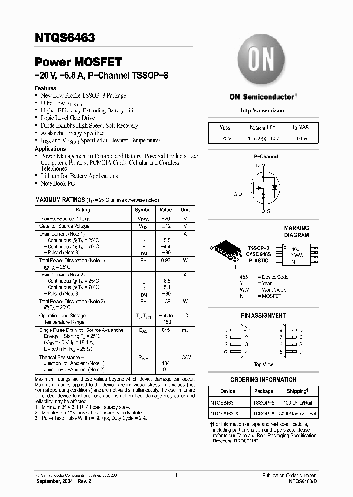 NTQS6463R2_198163.PDF Datasheet