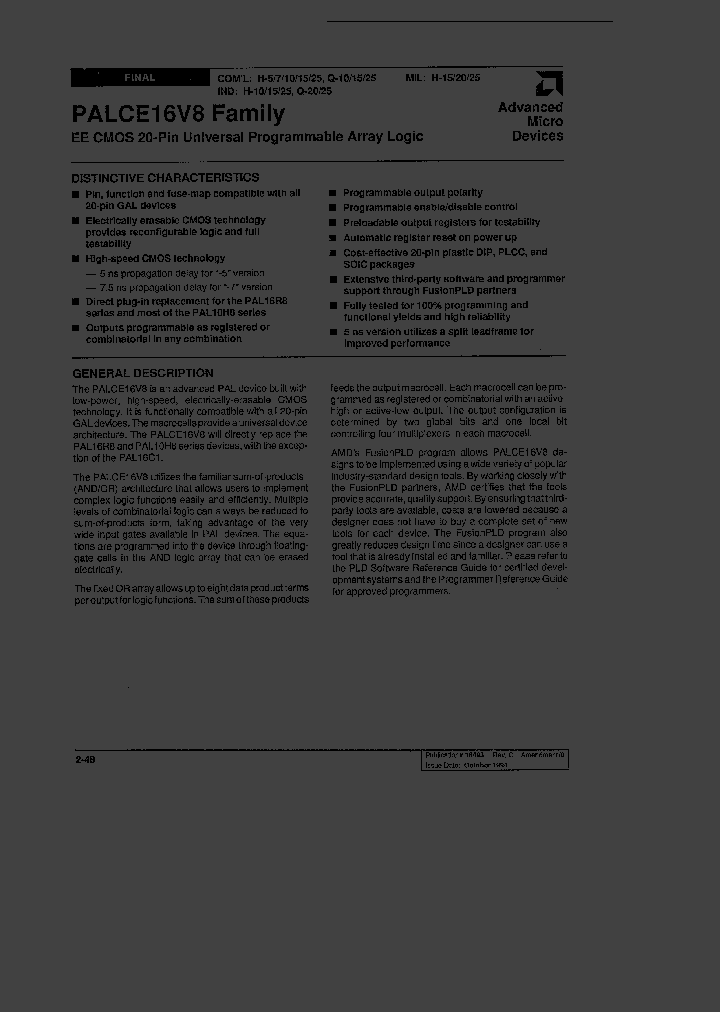 PAL16V8_223872.PDF Datasheet