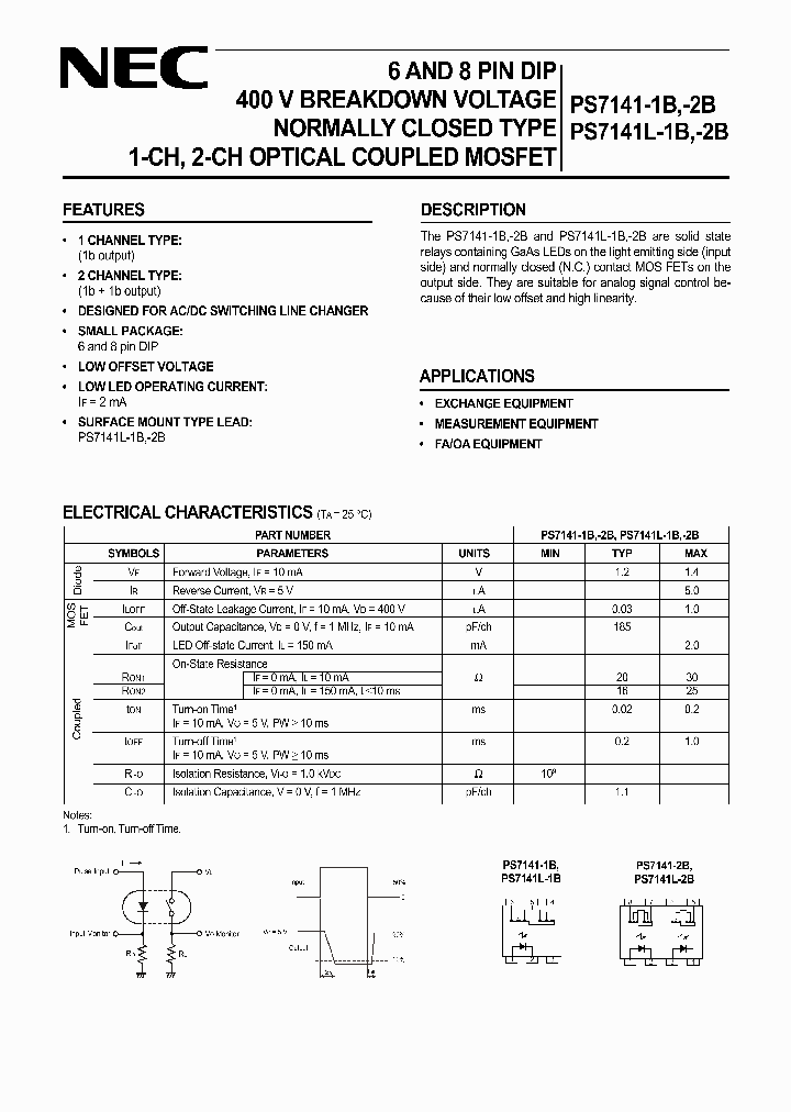 PS7141L-2B_196932.PDF Datasheet