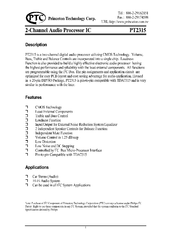 PT2315-D_172788.PDF Datasheet