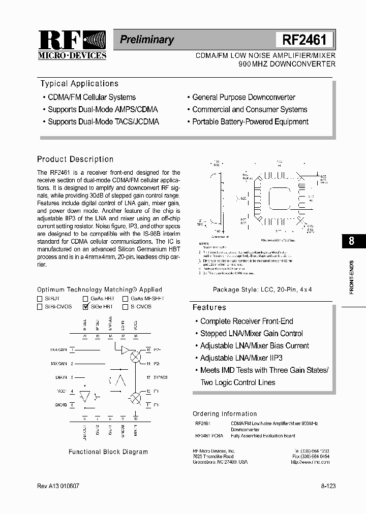 RF2461_269646.PDF Datasheet
