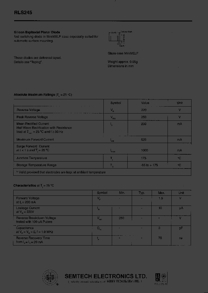 RLS245_139396.PDF Datasheet