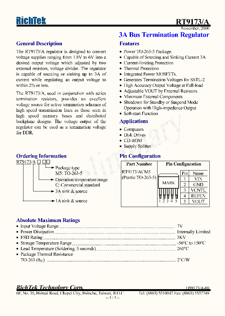 RT9173A_186294.PDF Datasheet
