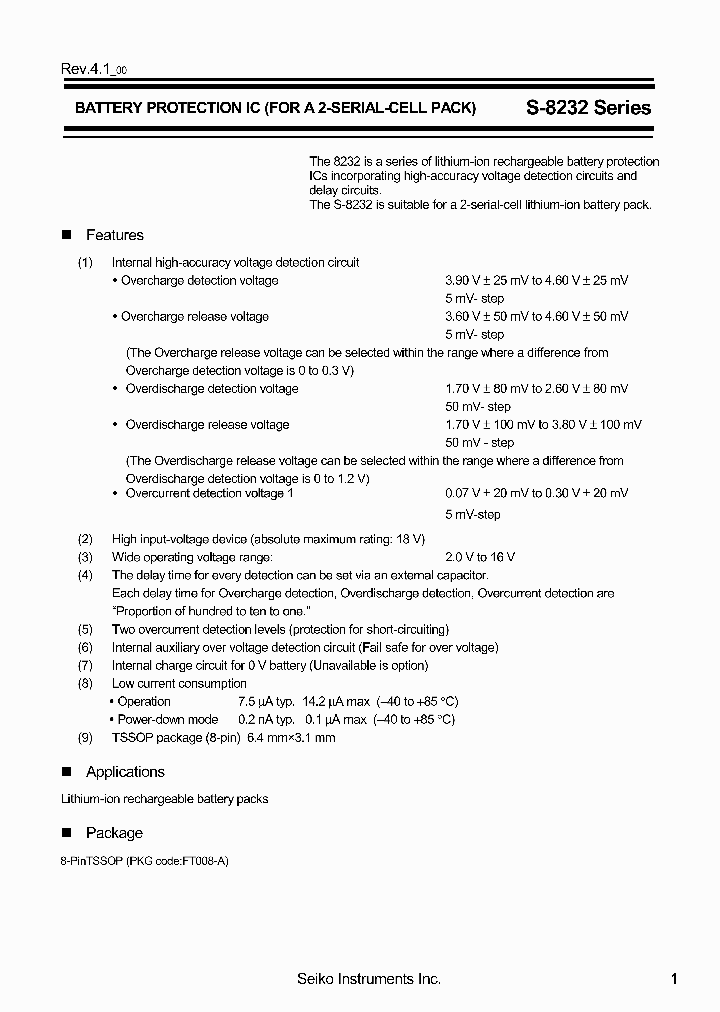 S-8232ABFT_186325.PDF Datasheet
