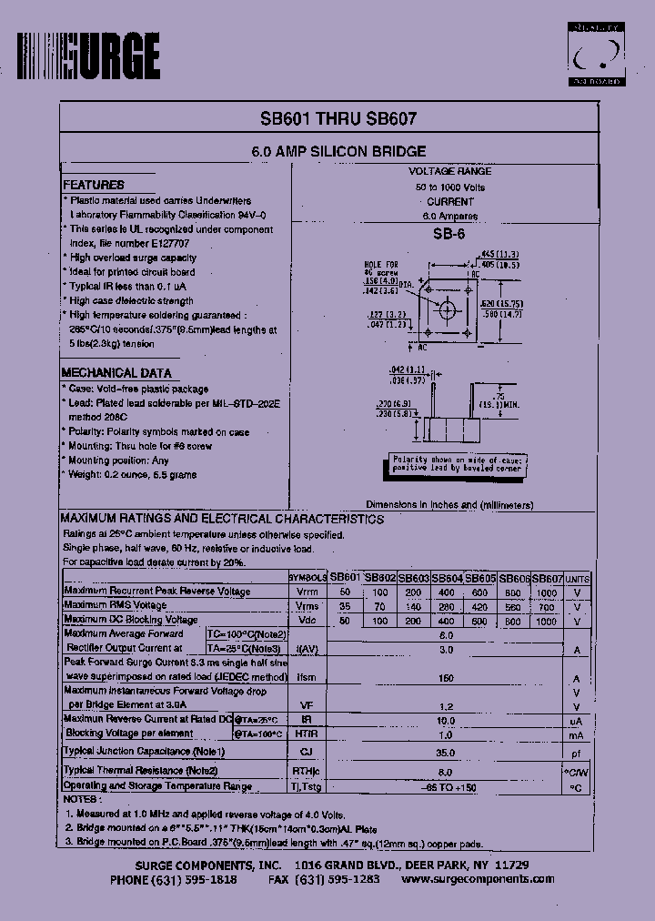 SB604_244237.PDF Datasheet