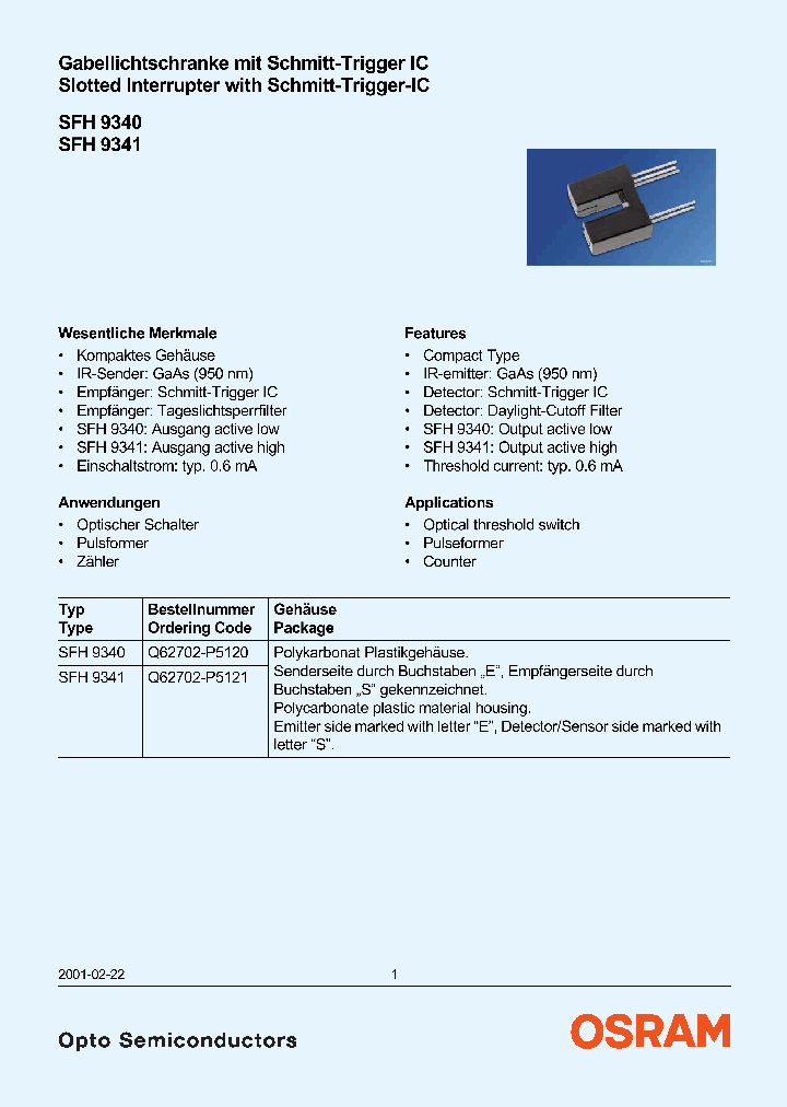 SFH9341_226466.PDF Datasheet