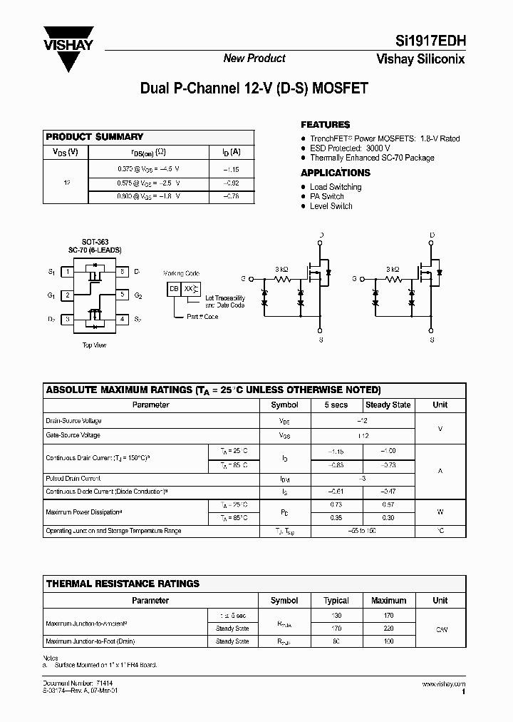 SI1917EDH_226851.PDF Datasheet