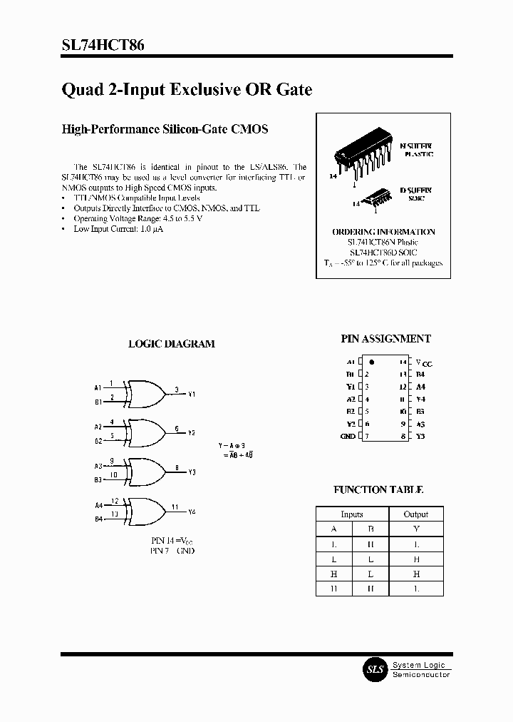 SL74HCT86_234827.PDF Datasheet