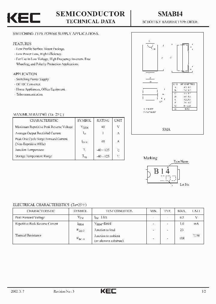 SMAB14_298008.PDF Datasheet
