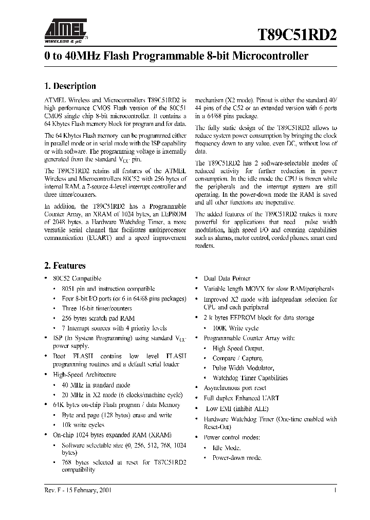 T89C51RD2-SMTC-L_41920.PDF Datasheet