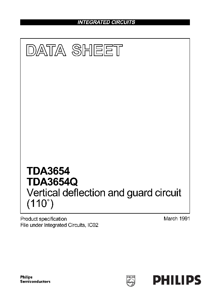 TDA3654_185395.PDF Datasheet