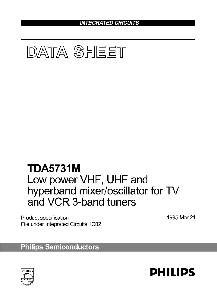 TDA5731M_201463.PDF Datasheet