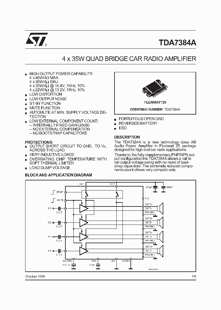 TDA7384_177405.PDF Datasheet