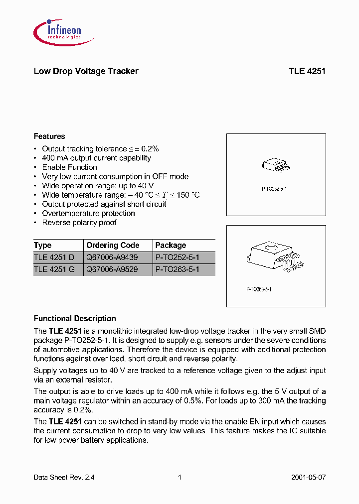 TLE4251_229146.PDF Datasheet