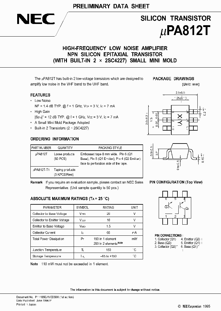 UPA812T-T1_236100.PDF Datasheet