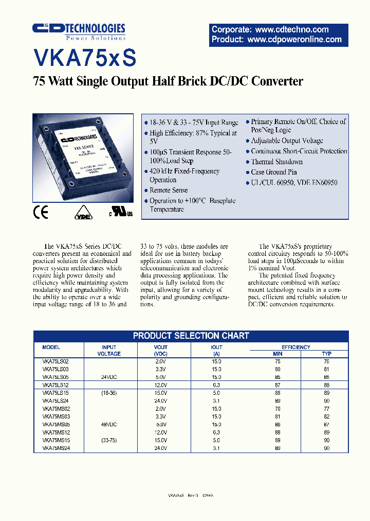 VKA75LS02_214186.PDF Datasheet