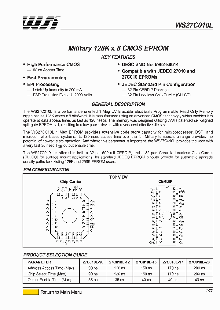 WS27C010L_226772.PDF Datasheet