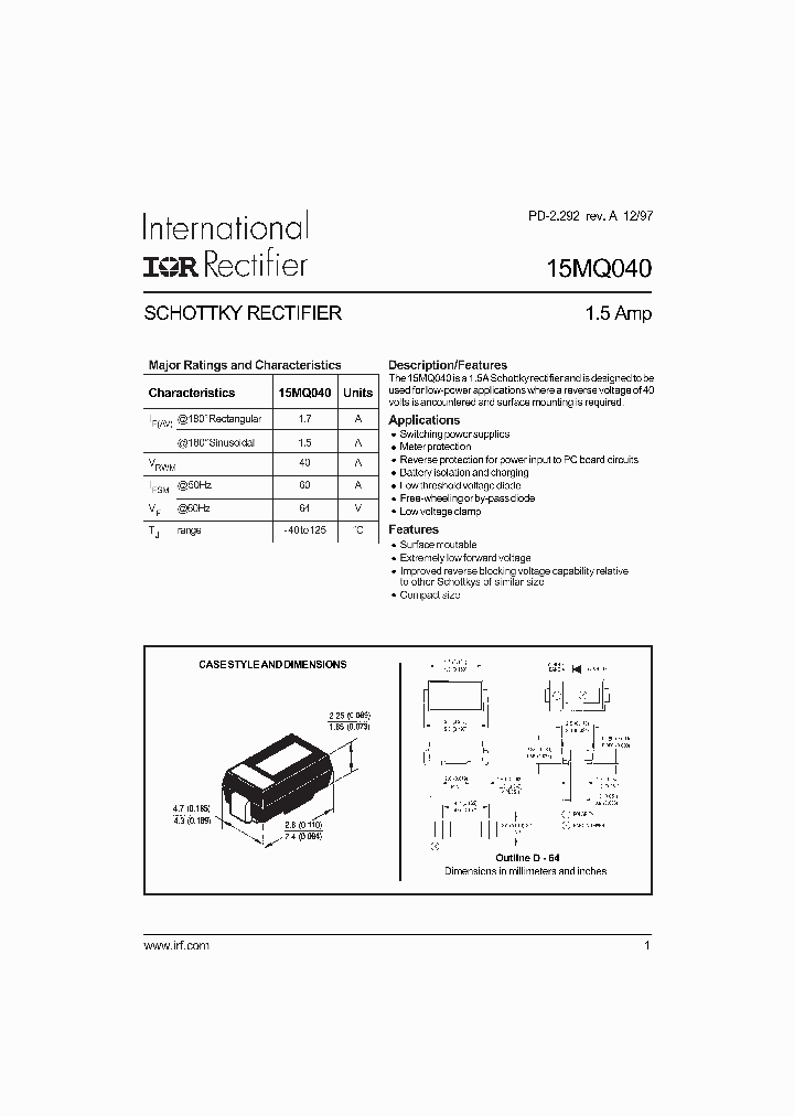15MQ040_384828.PDF Datasheet