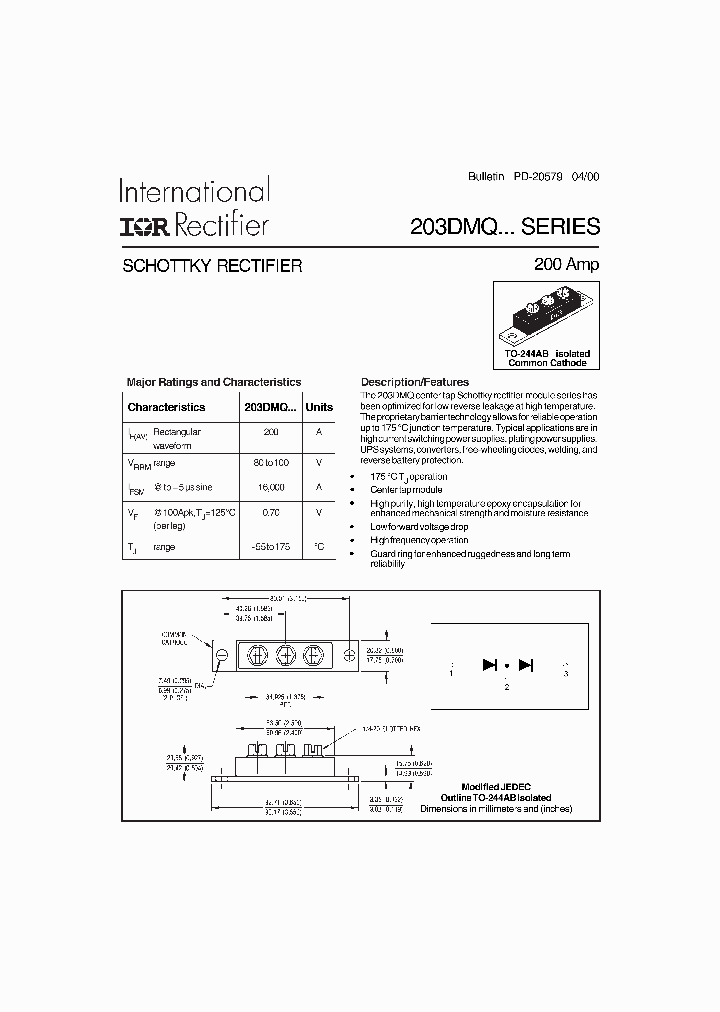 203DMQ100_324639.PDF Datasheet
