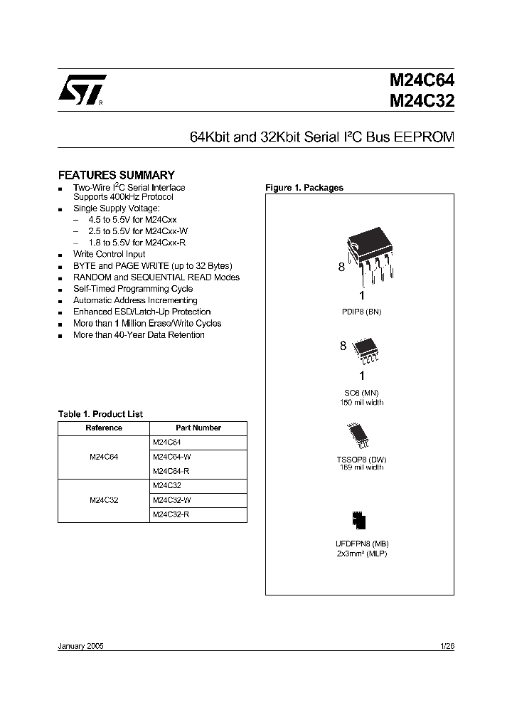 24C64_312259.PDF Datasheet