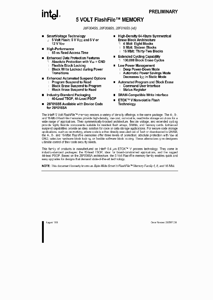 28F008S5_294165.PDF Datasheet