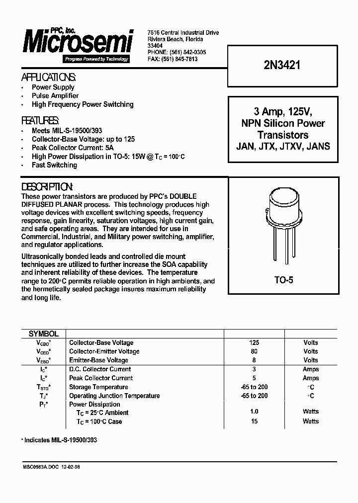 2N3421_312221.PDF Datasheet
