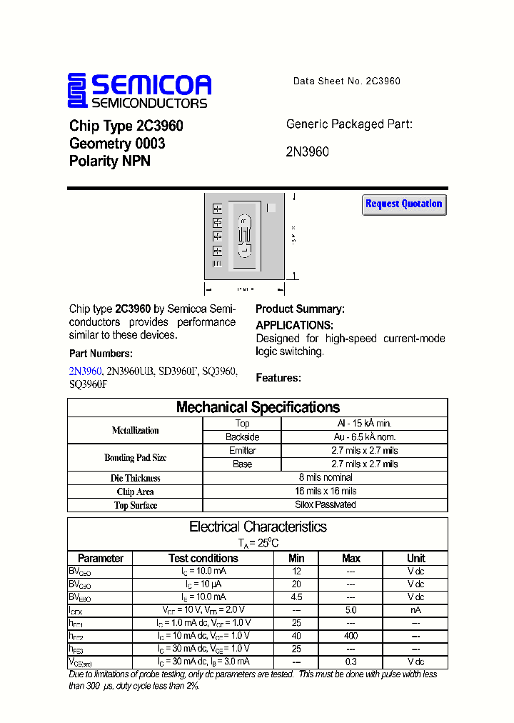 2N3960UB_312298.PDF Datasheet