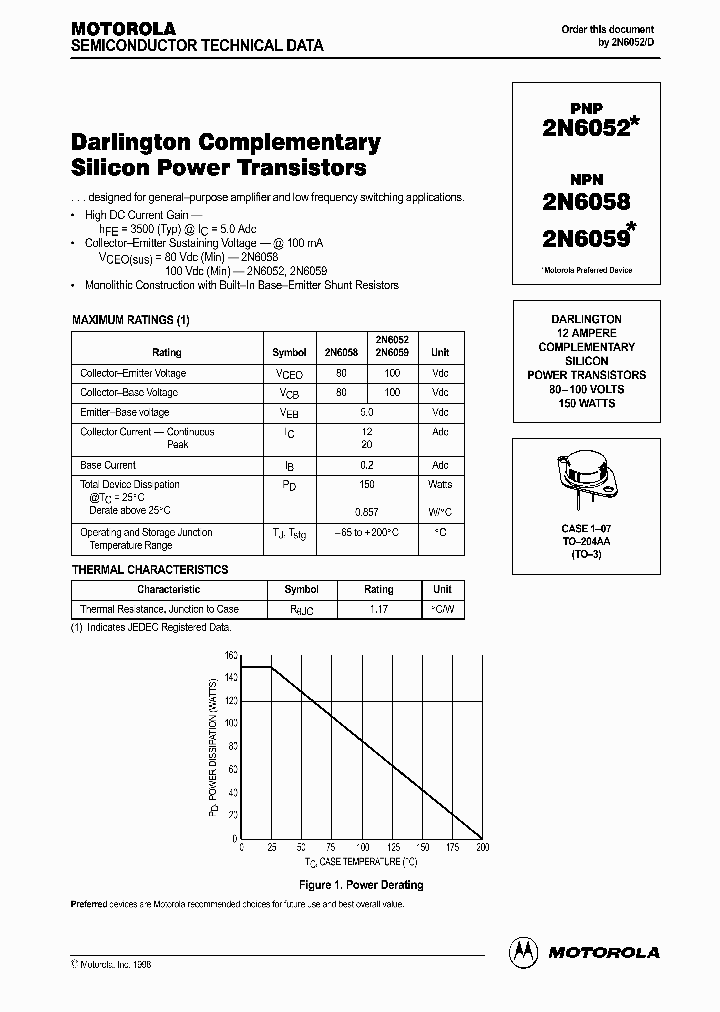 2N6052_176474.PDF Datasheet