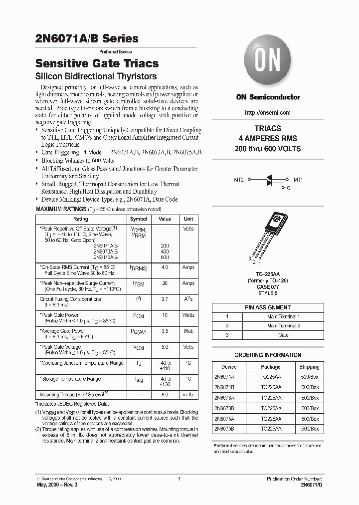 2N6071A_176483.PDF Datasheet