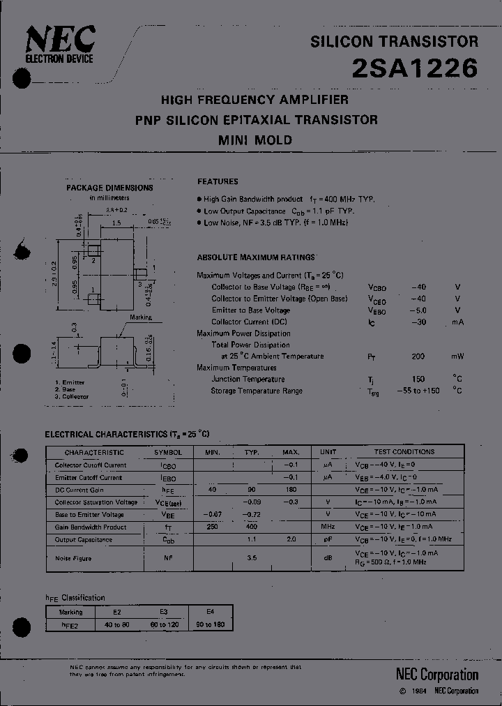 2SA1226_318787.PDF Datasheet