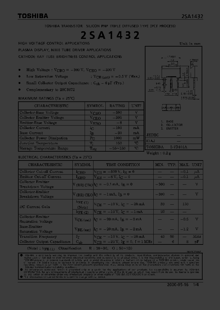 2SA1432_327950.PDF Datasheet