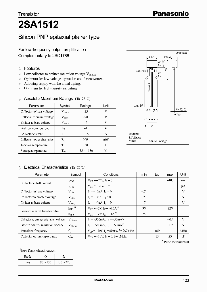 2SA1512_325644.PDF Datasheet