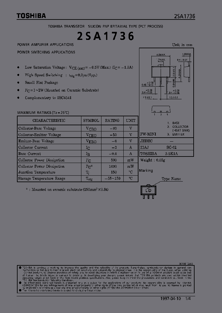 2SA1736_367709.PDF Datasheet