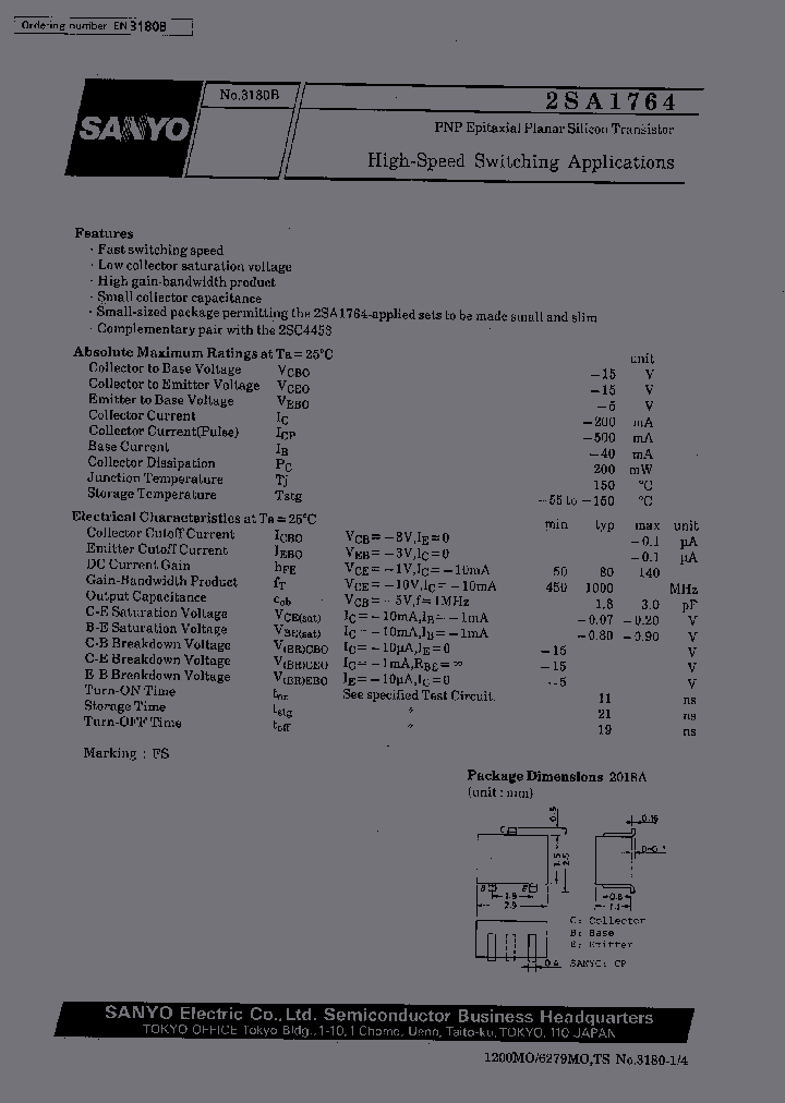 2SA1764_374650.PDF Datasheet