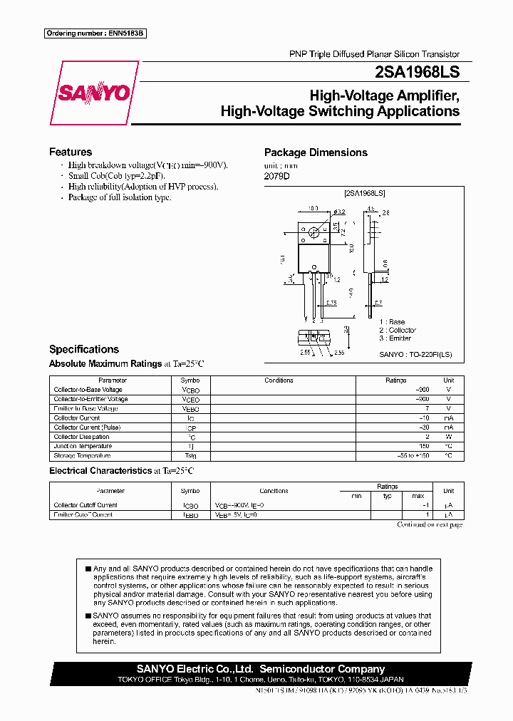 2SA1968LS_309756.PDF Datasheet