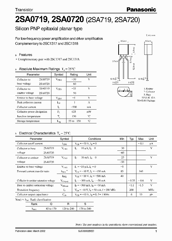 2SA719_327394.PDF Datasheet