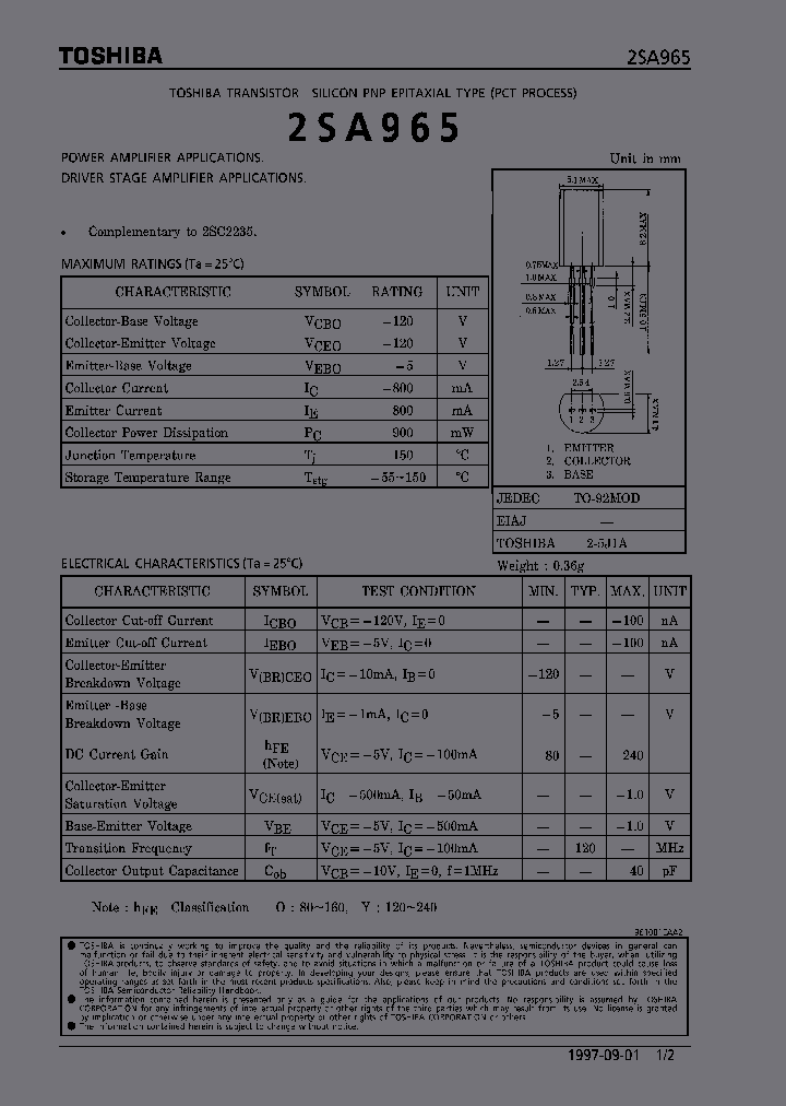 2SA965_342868.PDF Datasheet