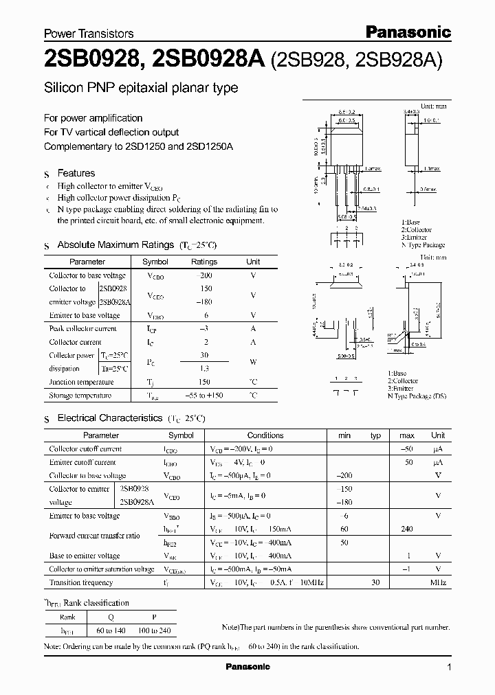 2SB0928A_328468.PDF Datasheet