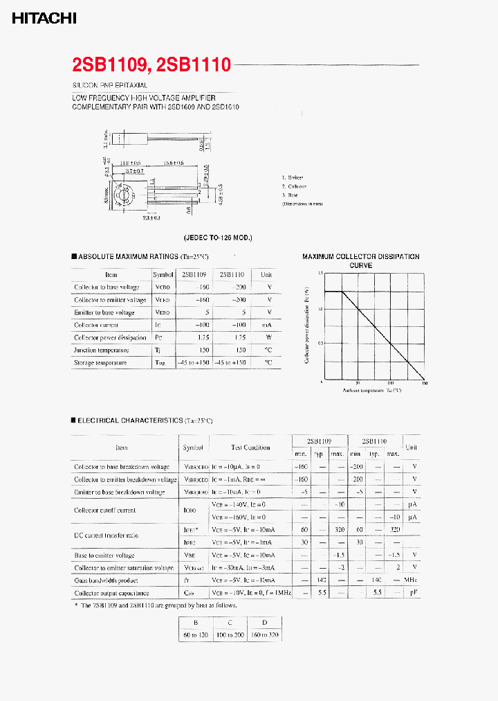 2SB1110_310769.PDF Datasheet