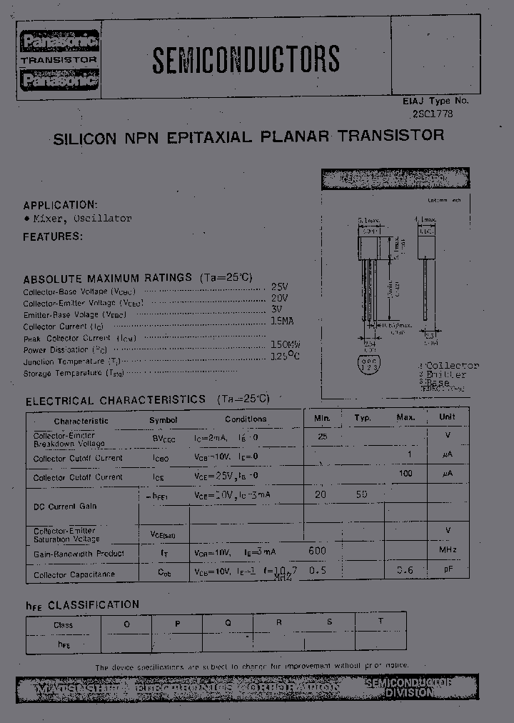 2SC1778_329732.PDF Datasheet