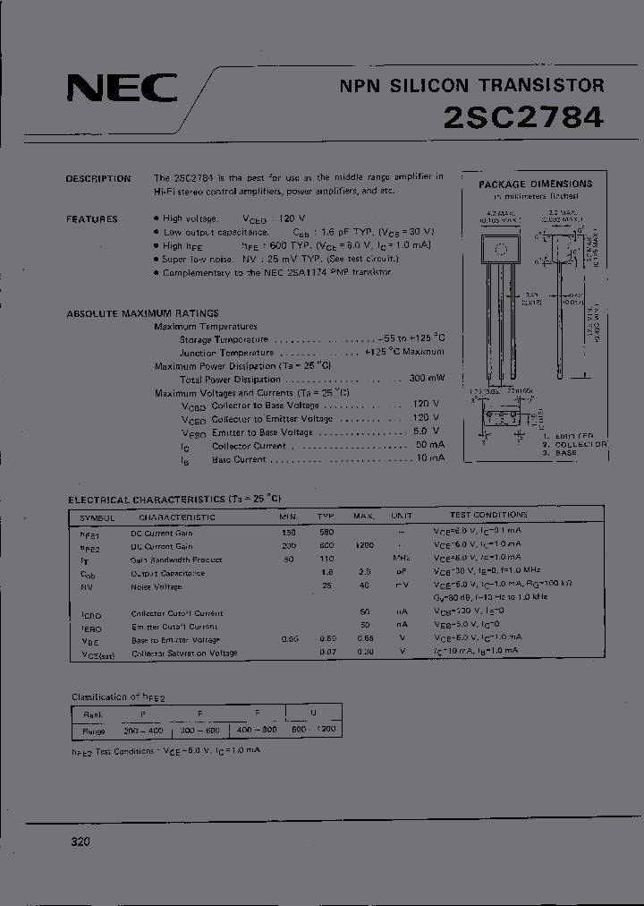2SC2784_308952.PDF Datasheet