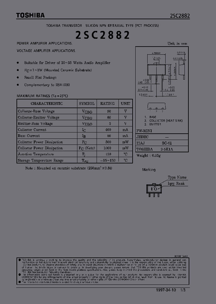 2SC2882_339498.PDF Datasheet