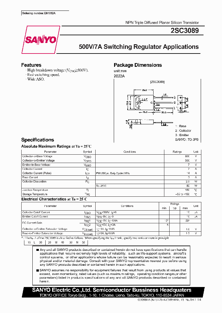 2SC3089_377458.PDF Datasheet