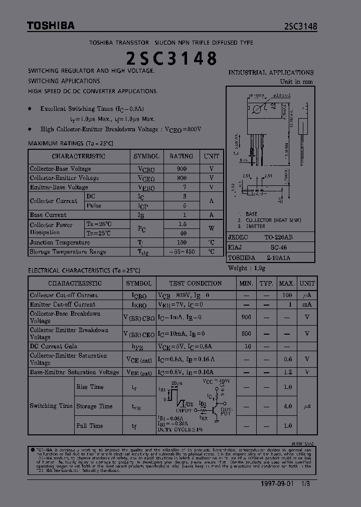 2SC3148_313625.PDF Datasheet