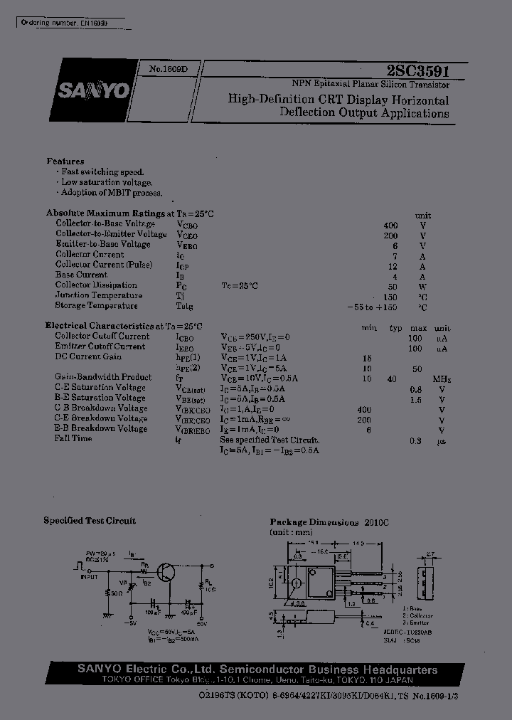 2SC3591_360709.PDF Datasheet