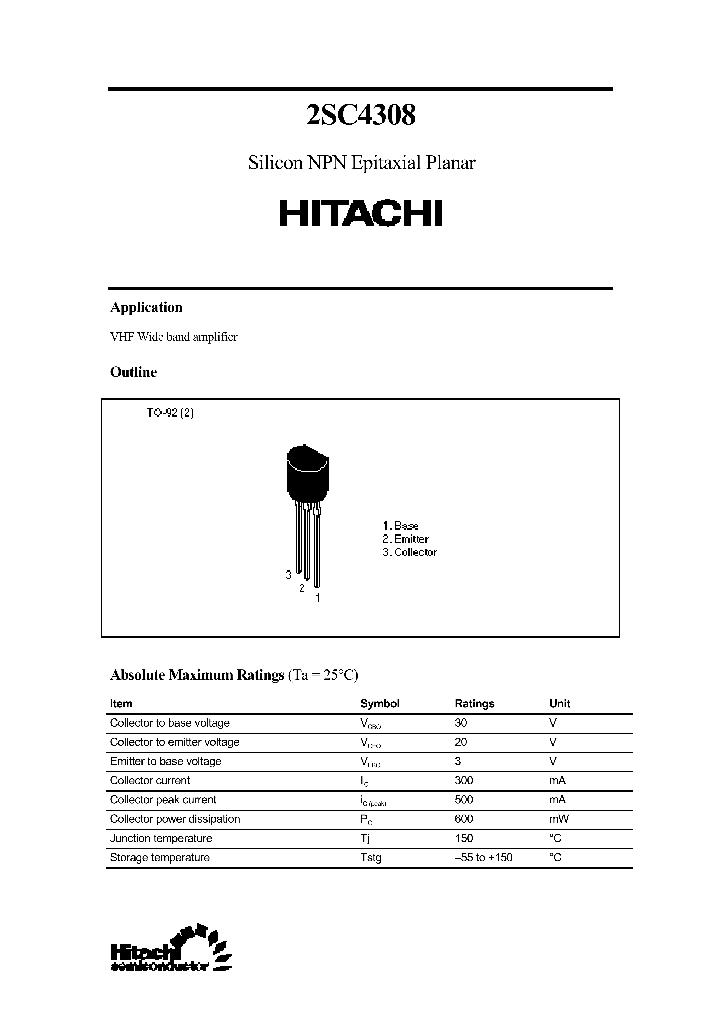 2SC4308_365234.PDF Datasheet